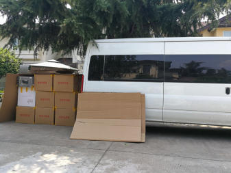 北京到美國家具海運國際搬家提供廂貨車服務